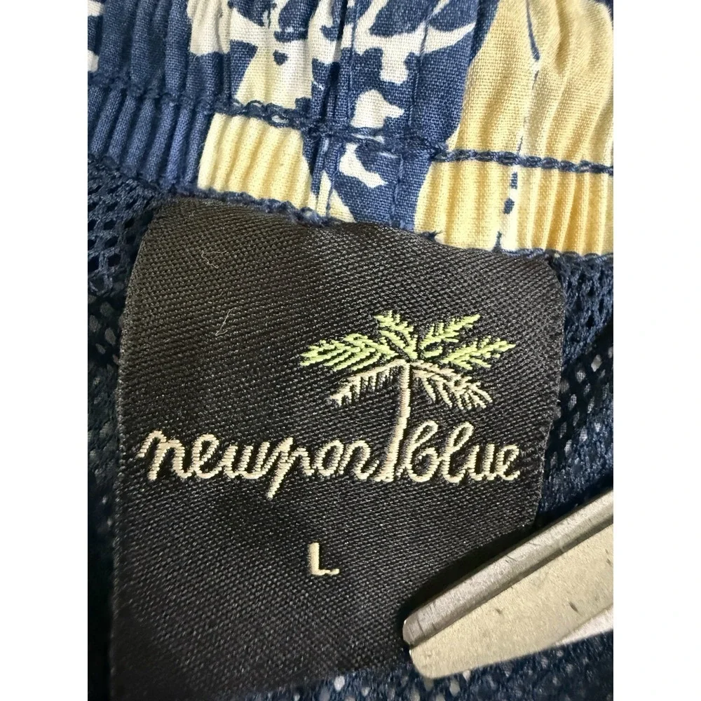 Newport Blue Men's Swim‎ Shorts Brief-Lined, Size LNavy